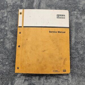 Vintage 1978 Case Service Manual for W9, W9A, W10 W12 Loaders Shop Repair binder